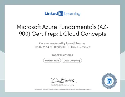 Microsoft Azure Fundamentals (AZ-900) Cert Prep: 1 Cloud Concepts
