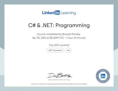 C# & .NET: Programming