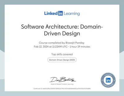 Software Architecture: Domain-Driven Design