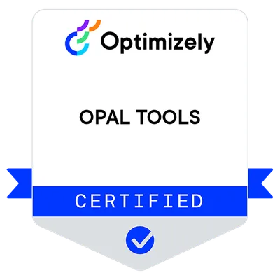 Optimizely Opal Tools Certified 2025 certificate